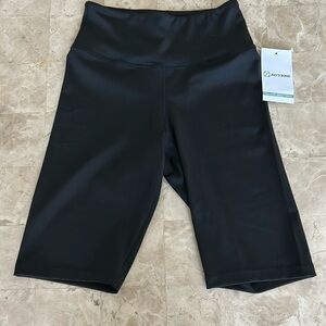 July’s Song Athletic Bike /Cycling‎ Shorts NWT color Black Size S